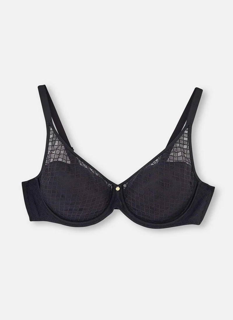 dagi Minimizer Bra %100 Cotton Non Padded Wired Fixed Strap Underwear