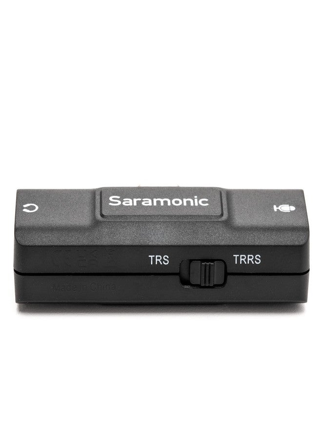 Saramonic USB-C Audio Interface with 3.5mm TRS or TRRS Mic Input, 3.5mm Headphone Out & Mute for Android Devices, Computers, iOS, & much more (SR-EA2U) - Image 4