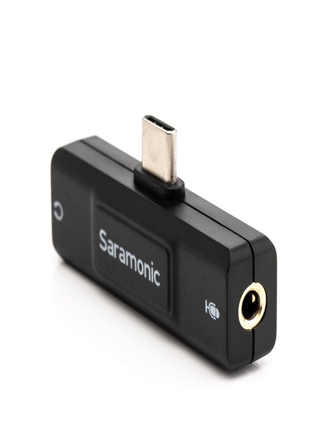 Saramonic USB-C Audio Interface with 3.5mm TRS or TRRS Mic Input, 3.5mm Headphone Out & Mute for Android Devices, Computers, iOS, & much more (SR-EA2U) - Image 3