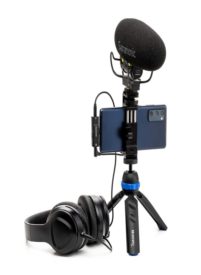 Saramonic USB-C Audio Interface with 3.5mm TRS or TRRS Mic Input, 3.5mm Headphone Out & Mute for Android Devices, Computers, iOS, & much more (SR-EA2U) - Image 5