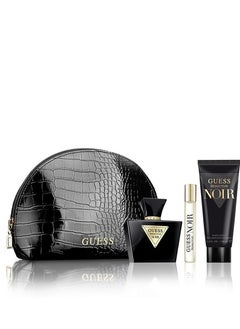 GUESS Seductive Noir Set Edt 75ml +15ml +bl 100ml + Pouch  - Image 1