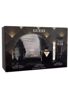 GUESS Seductive Noir Set Edt 75ml +15ml +bl 100ml + Pouch  - Image 2