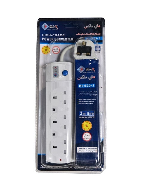 Electricity connection with a length of 3 meters, Hemax