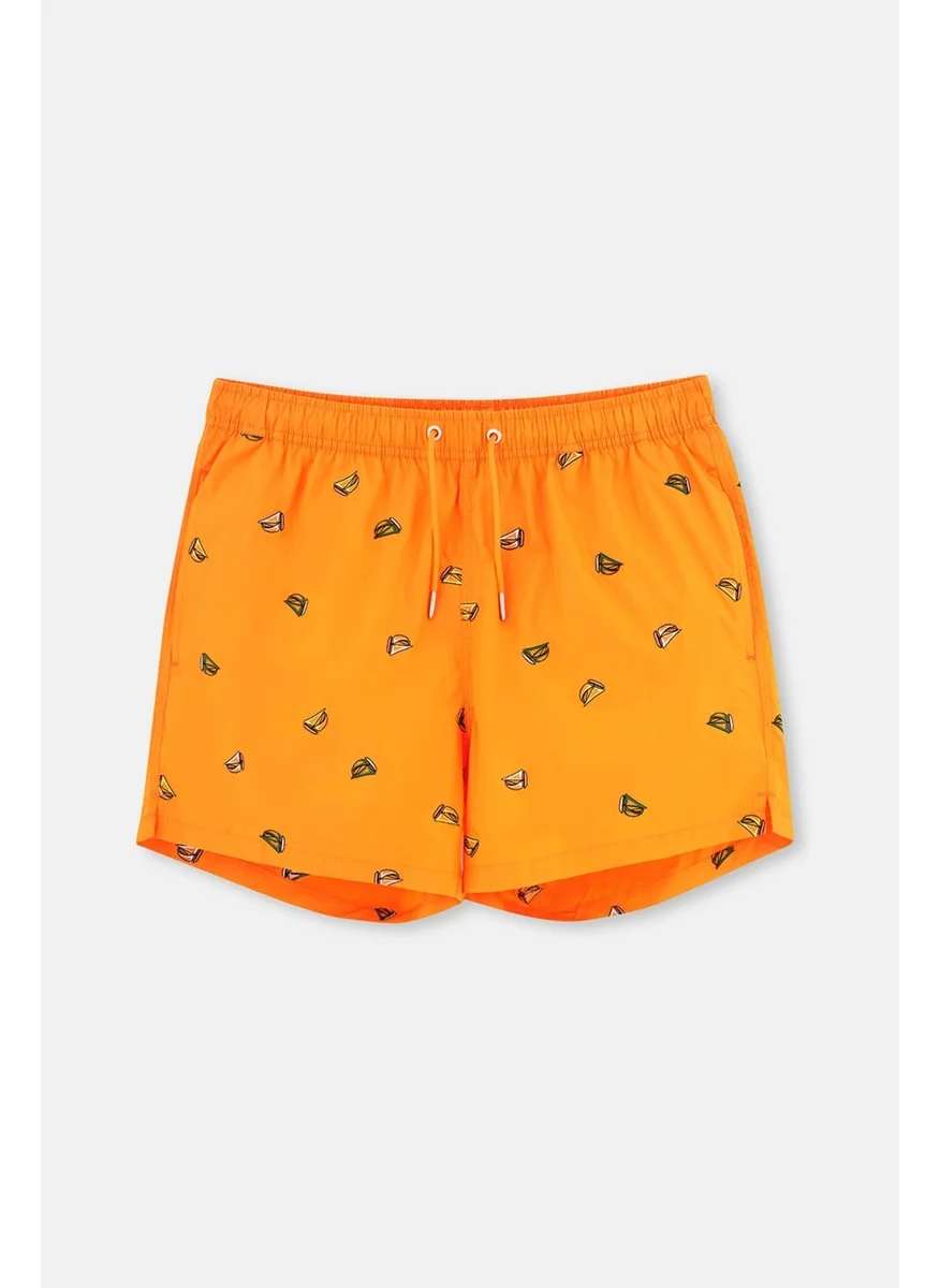 dagi Orange Sailing Embroidered Short Shorts