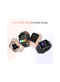 PROMASS Parsonver Smart Watch (Answer/Make Calls), 1.7” Fitness Tracker Watch with Bluetooth Dial Calls/Heart Rate/Sleep Monitor/Pedometer, IP68 Waterproof Watch for Android Phones and iPhone for Women  - Image 4