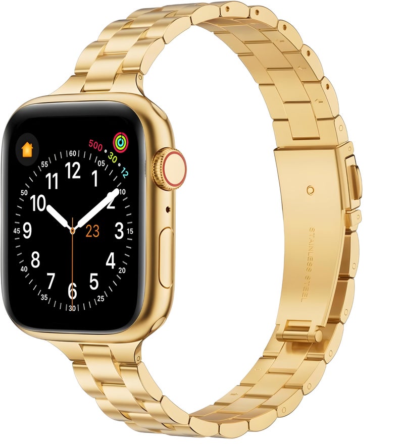 Next Store Premium Stainless Steel Adjustable Strap Compatible with Apple Watch Series 10/9/8/7/6/5/4/3/2/1 – (40/38/41/42/44/45/46/49mm) - Image 2