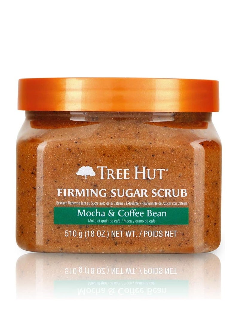 تري هت مقشر السكر تري هت بنكهة الموكا وحبوب القهوة، مقشر السكر لشد البشرة، 510 جرام - Image 1