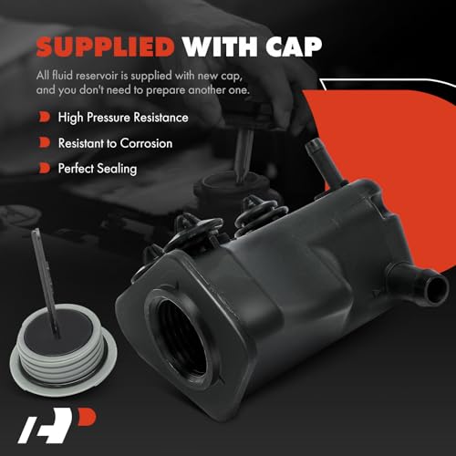 A-Premium Power Steering Reservoir/Tank with Cap Compatible with Volkswagen Passat 2012-2014, Beetle 2006-2010, L5 2.5L - Image 4