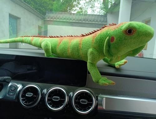 NatureMan255 inches Realistic Lizard Stuffed Animal Toys Chameleon Dolls Reptile Soft Toys Green Maned Lizards PlushToys Gifts for Kids - Image 5