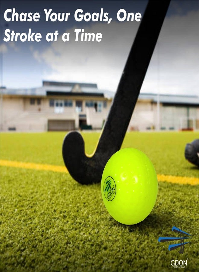 GDON Field Hockey Hollow Truf Balls (Pack of 12 Neon) - Image 4