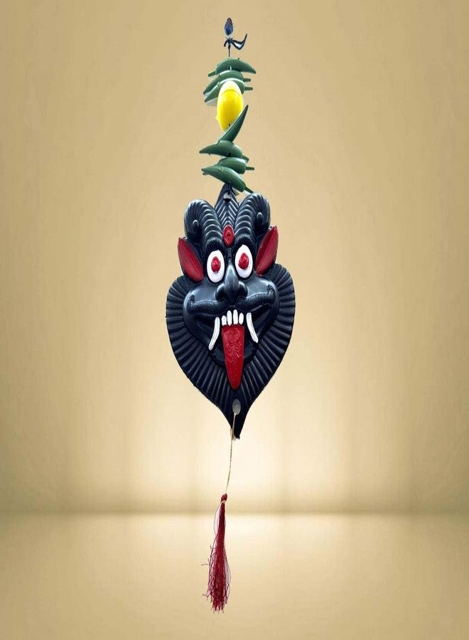 Hubber Nazzar Battu | Handmade Evil Eye Protector for Home, Car & Office | Traditional Nazar Suraksha Kavach | Wall/Door Hanging Decor (1) - Image 1