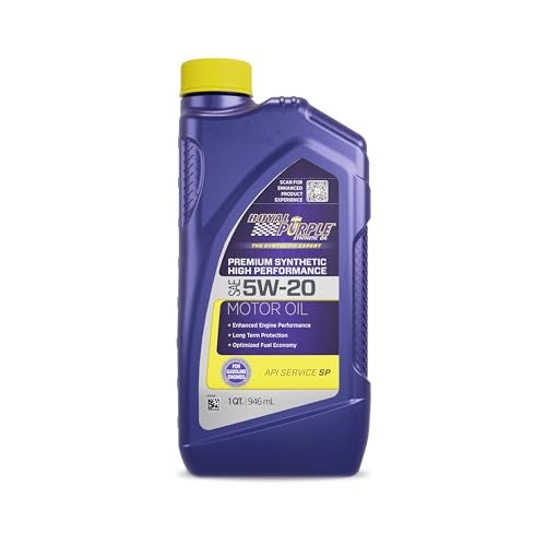 Royal Purple ROY01520 Motor Oil 01520 SAE 5W-20, 32OZ/1QT (946ML) - Image 1