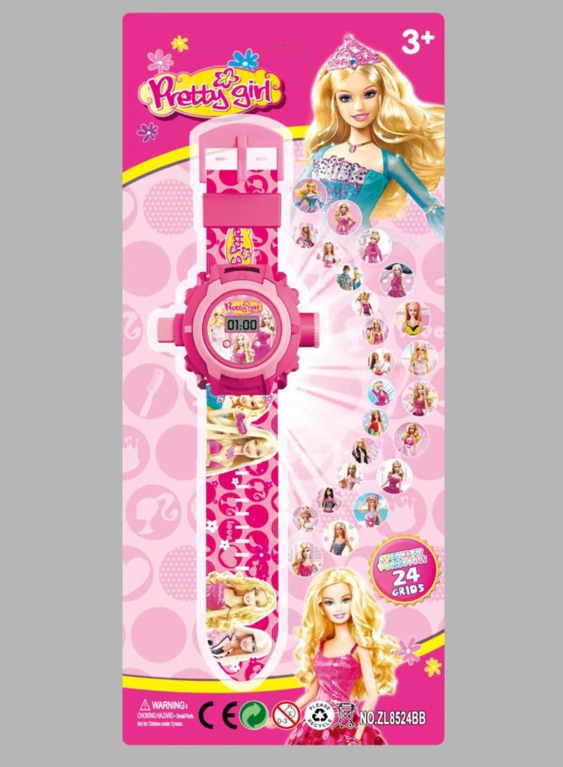SARAOONT Pretty Girl Projector Watch for kids - Image 2