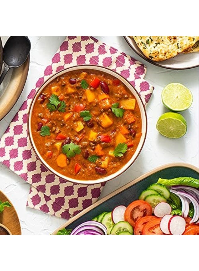 Patak's Ready-to-Eat Meals Variety Pack - Butter Chickpeas & Veggies, Chickpea & Veggie Korma, Lentil & Veggie Tikka Masala - Microwave Meals for Quick Dinners or Lunch - Serve w/ Rice or Naan - 10.5oz (Pack of 6 Total: 2 of Each Meal) - Image 3