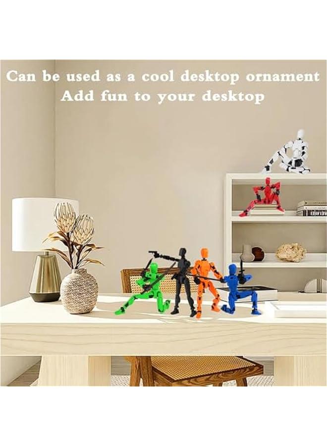 Already Assembled T13 Action Figure Accessories,Dummy 13 T13 Multi-Jointed Movable,for Collectors Desktop Decorations t-13 Movability 3D Printed Toys (Color Style) - Image 4