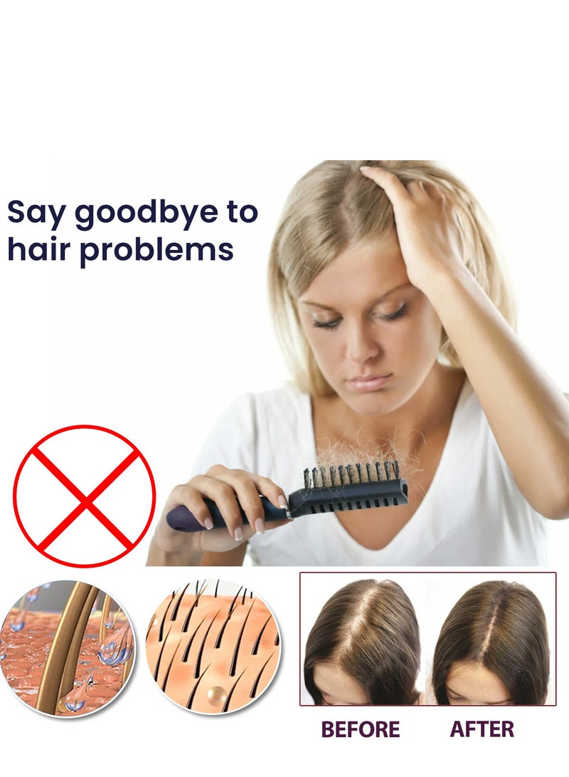 OUHOE Hair Growth Spray for Nourishing Hair Growth Supple Black Set of 2Pcs - Image 4