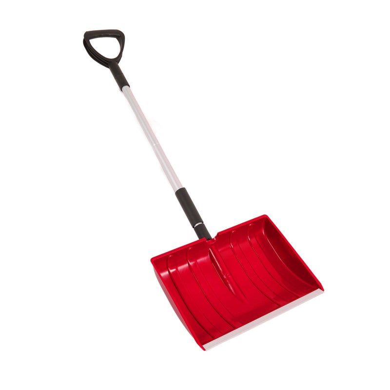 Portable Snow Shovel: Red Detachable Adjustable Handle, Premium PP & Aluminum Material - Lightweight Durable Compact Design for Outdoor Emergency, Camping, Vehicle Snow Removal - Image 3
