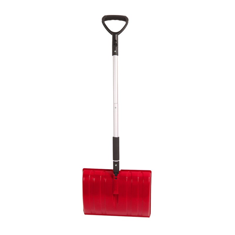 Portable Snow Shovel: Red Detachable Adjustable Handle, Premium PP & Aluminum Material - Lightweight Durable Compact Design for Outdoor Emergency, Camping, Vehicle Snow Removal - Image 4