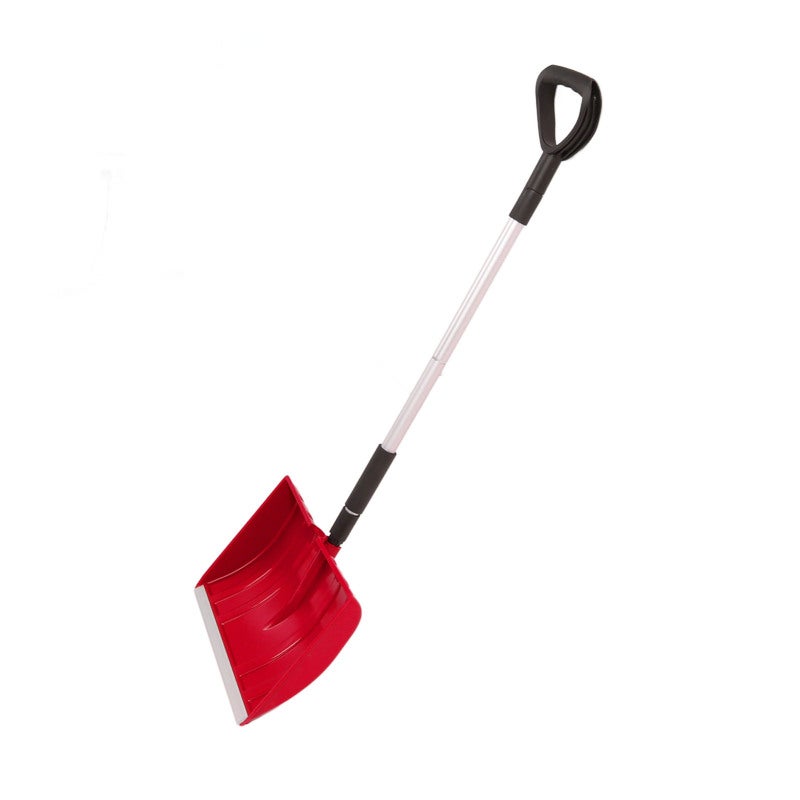 Portable Snow Shovel: Red Detachable Adjustable Handle, Premium PP & Aluminum Material - Lightweight Durable Compact Design for Outdoor Emergency, Camping, Vehicle Snow Removal - Image 5