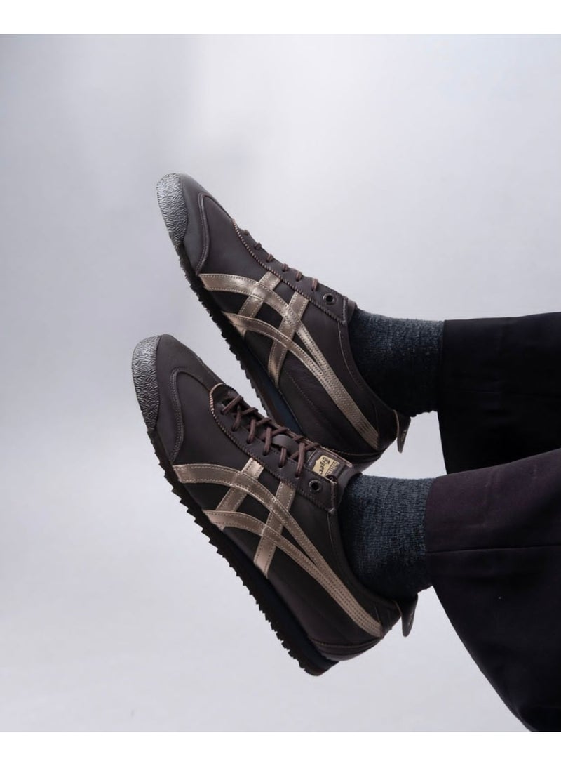 Onitsuka Tiger New Onitsuka Tiger Mexico 66 SD Licorice Brown Unisex Sneakers - Image 2