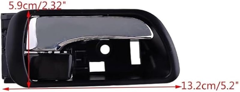 Toyota Camry CV36 2005 2006 Right Interior Door Pull Handle Black - Image 5