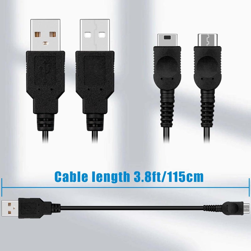 OSTENT USB Power Supply Charger Cable Cord for Nintendo GBM Game Boy Micro Console Video Games - Image 4