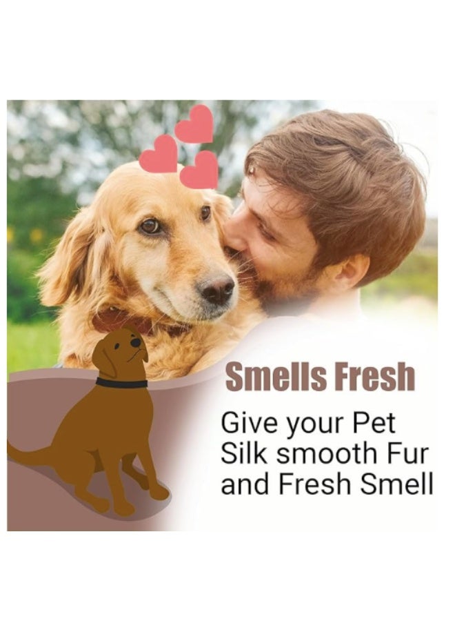 BioNatura شامبو وبلسم بيو ناتورا للحيوانات الأليفة عضوي 500 مل - زيت الزيتون وجوز الهند مع الجلسرين النباتي - شامبو حيوانات أليفة نباتي بالكامل - برائحة اللافندر - Image 3