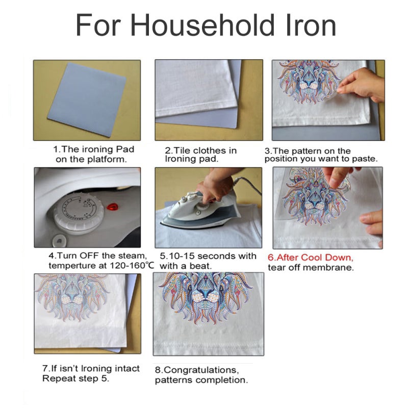 Iron On Patches: 2 Pcs High-Definition Graphics - Premium Eco-Friendly Durable Heat Transfer Patches for DIY Clothing Decoration All Genders And Ages - Image 5
