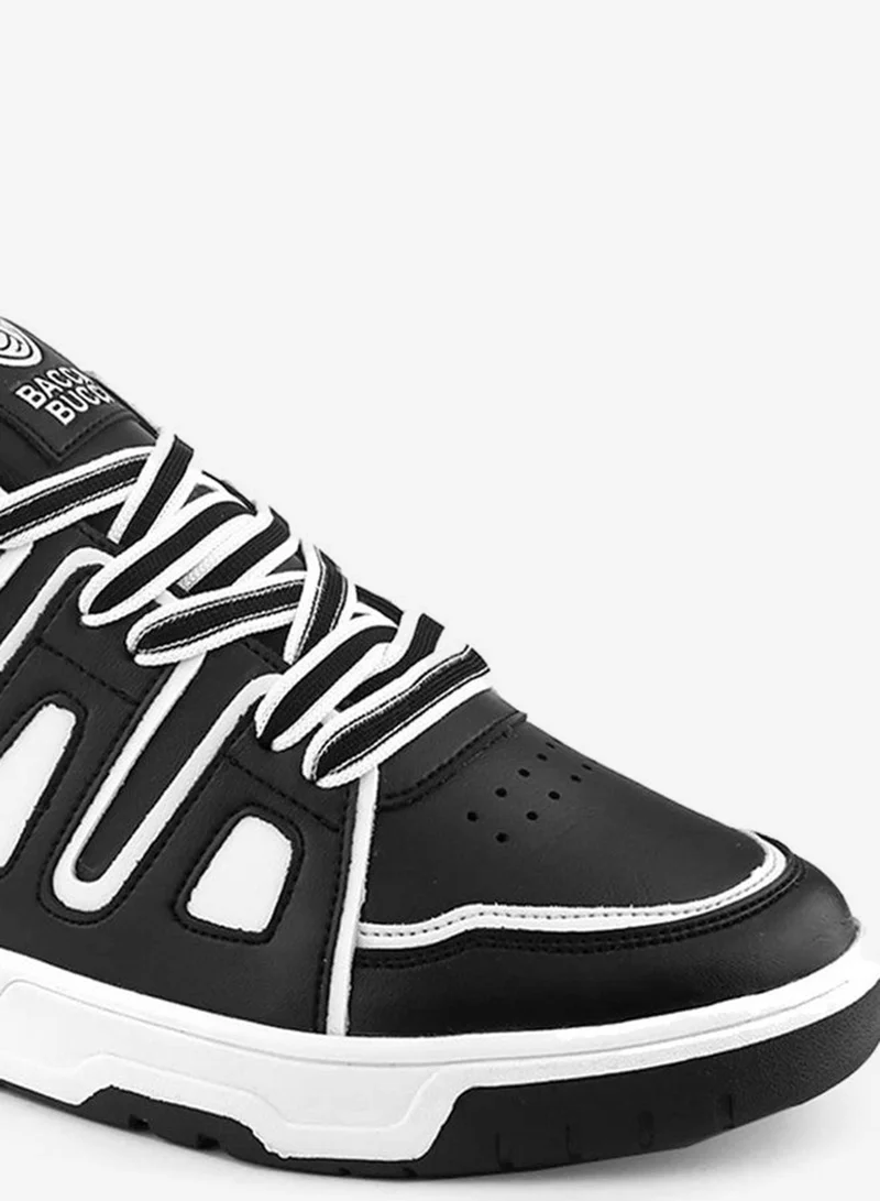 Bacca Bucci Bacca Bucci Black & White Sneakers for Men