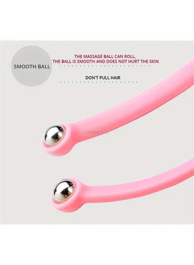 Blue Octopus Head Massager 8 Claw Steel Ball Detachable Scalp Skin Scratcher Extractor - Image 3