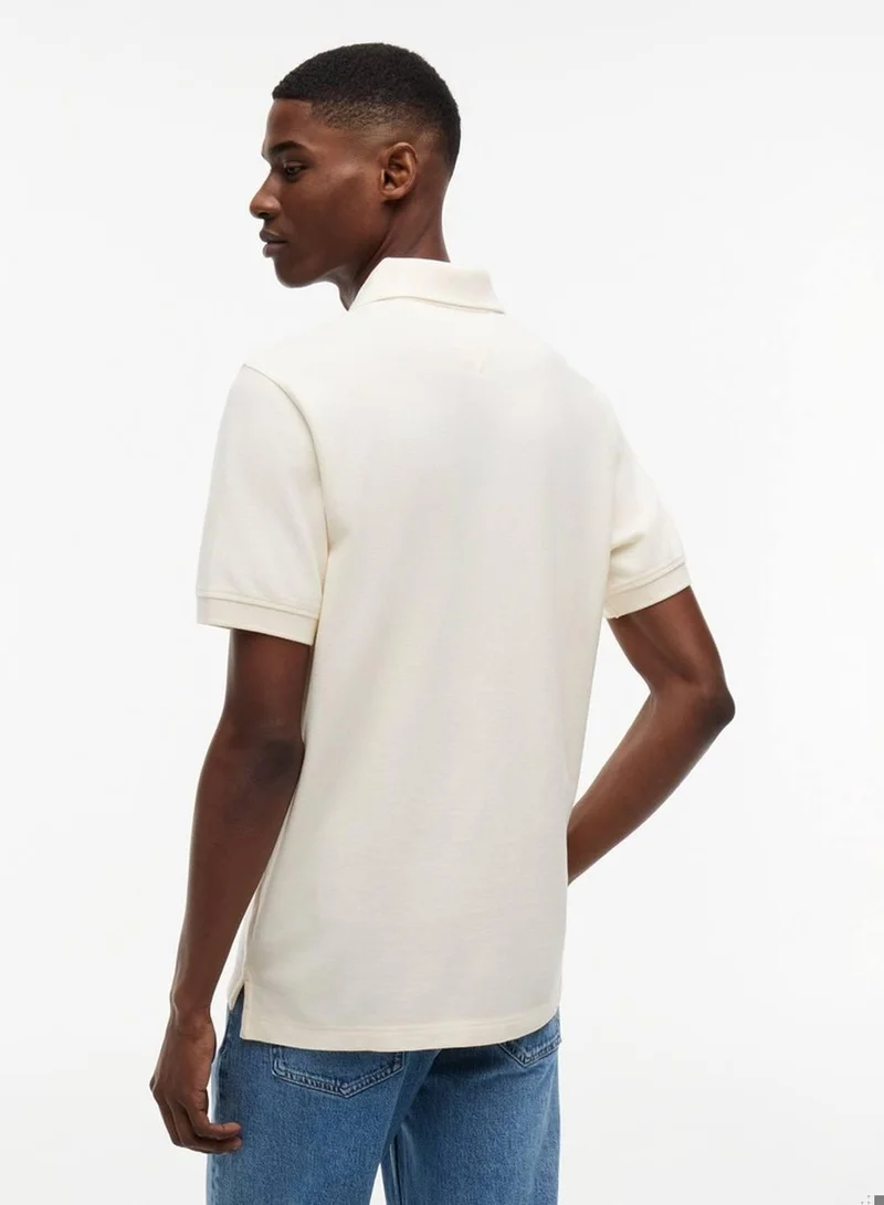 Tommy Jeans Calico Essential Regular Fit Polo for Men | Best Price UAE