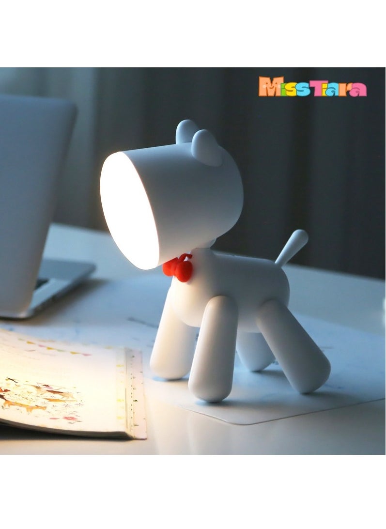 MissTiara Baby bedside usb sleeping atmosphere night light Lovely cartoon puppy LED table lamp  - Image 1