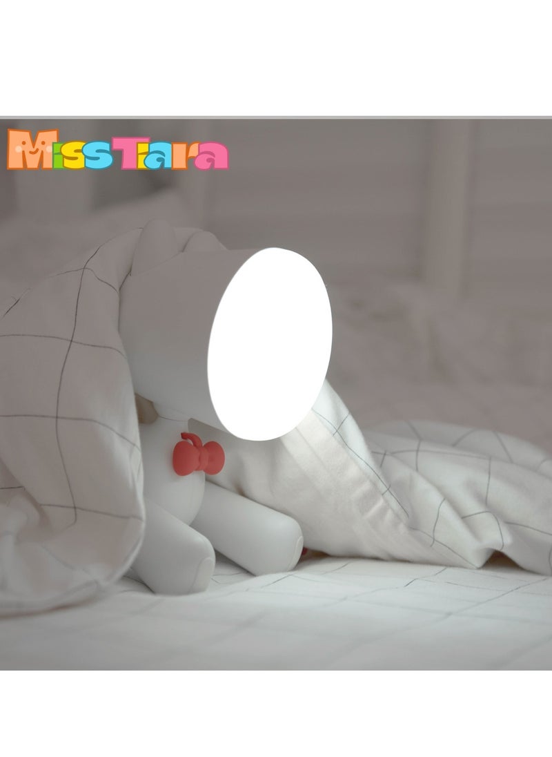 MissTiara Baby bedside usb sleeping atmosphere night light Lovely cartoon puppy LED table lamp  - Image 3