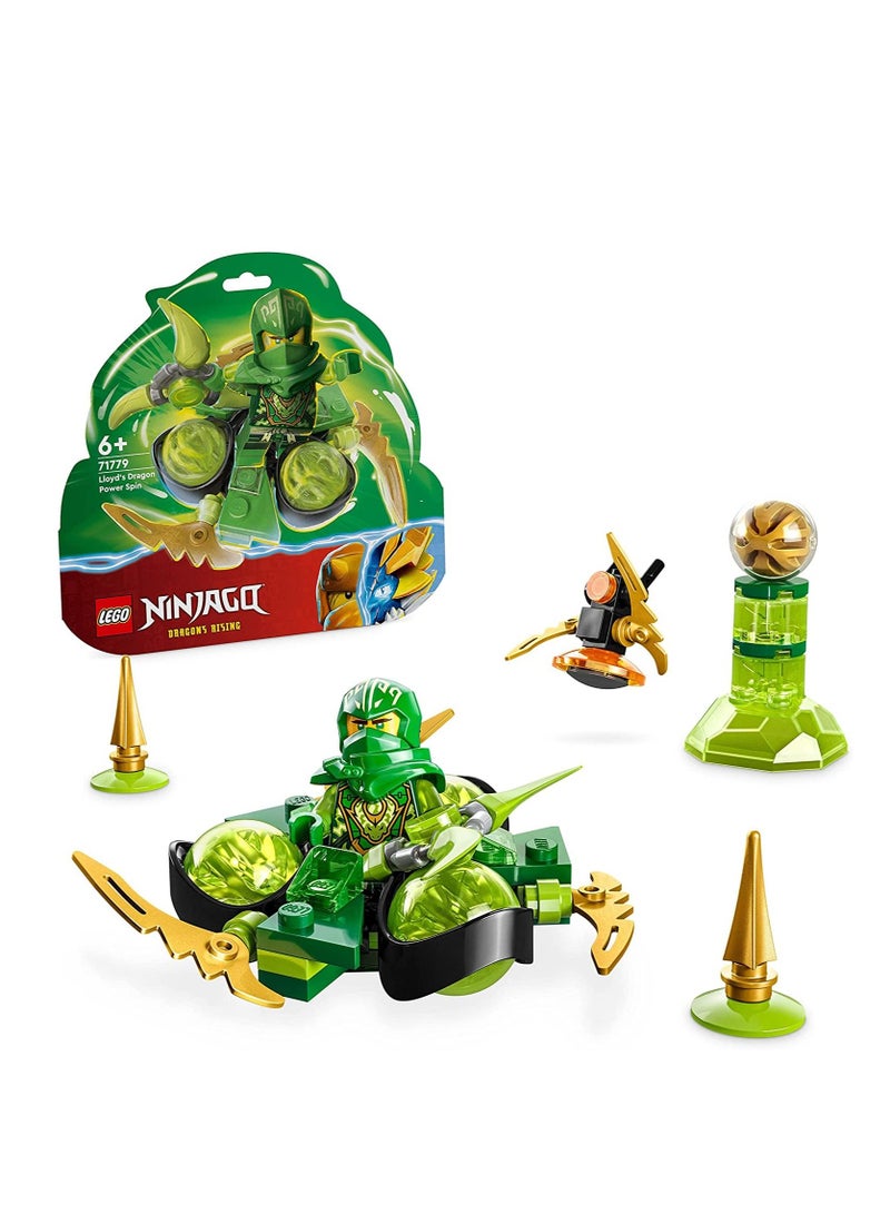 LEGO Ninjago Dragons Rising Lloyd's Dragon Power Spinjitzu Spin 71779 Building Set