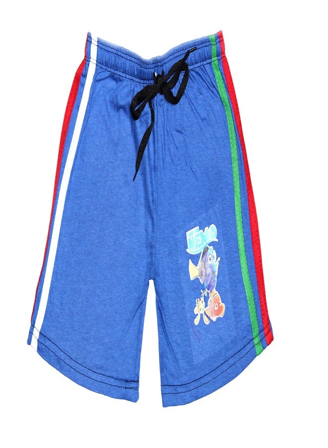 CHACKO Unisex Cotton Hosiery Printed Regular Fit Shorts - Multicolor (Pack of 5)_4-5 Year - Image 4
