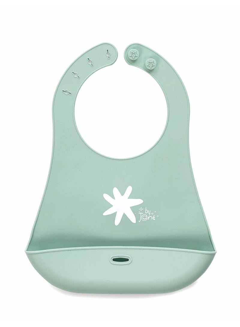 Snap Baby Silicone Bib Easy To Put On Your Child And Very Quick To Clean