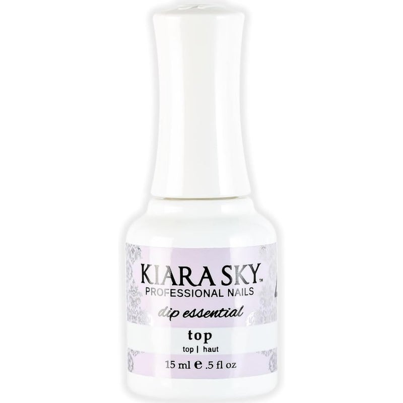 KIARA SKY Dip Manicure Nail Liquid Essentials | 0.5 fl oz | Step #4 Top Coat - Image 1