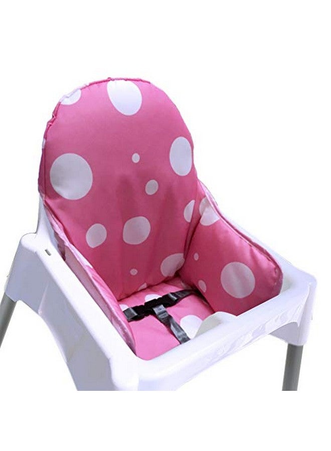 ZARPMA Highchair Cushion for IKEA Antilop Highchair, Baby Toddler Seat Covers, Thick Washable Foldable, Child Chair Insert Mat Padding (Pink) - Image 1