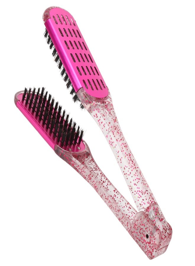 ZIZEV Double Sided Brush for Straightening Hair, Innovative Design, Efficient Straightening, Gentle on Hair, Quick Drying, Versatile Functionality - Image 1