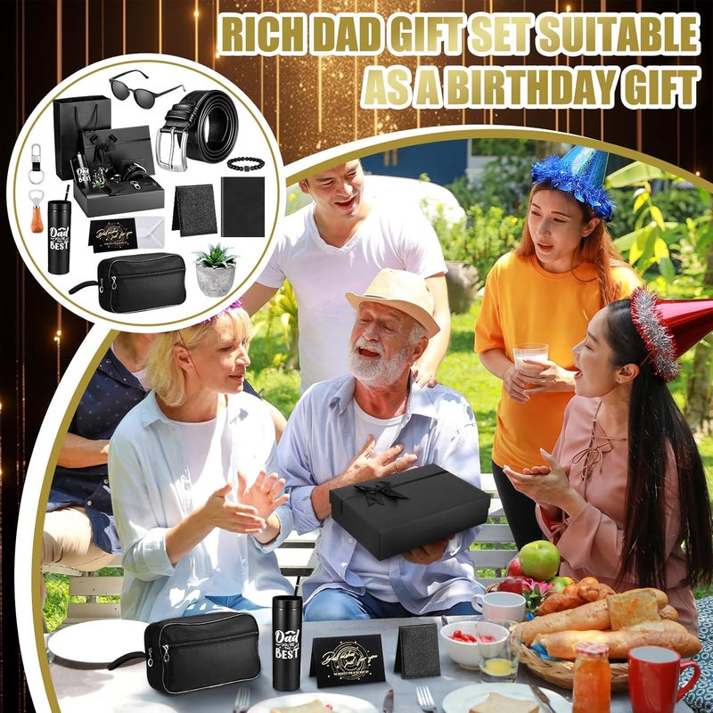 Skylety 12 Pcs Birthday Gifts for Men Set Gift Baskets for Men Him Retirement Thank You Presents with Box for Male Dad Husband Boyfriend Coworker Brother Coworker Father's Day Christmas (Cute Boy) - Image 5