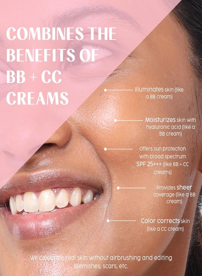 House Of Makeup Face Tint with Hyaluronic Acid, Niacinamide | B B Cream for Women, Men, All | Makeup for Women | CC Cream For Oily Skin | 35 ml (F05-Fair Skin Tone) - Image 3