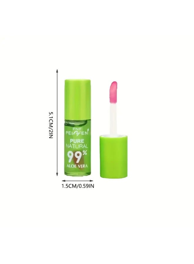 PEINFEN 10pcs Aloe Vera Color Changing Lipstick Set - Hydrating & Moisturizing, Sulfate-Free for All Skin Types - Image 3