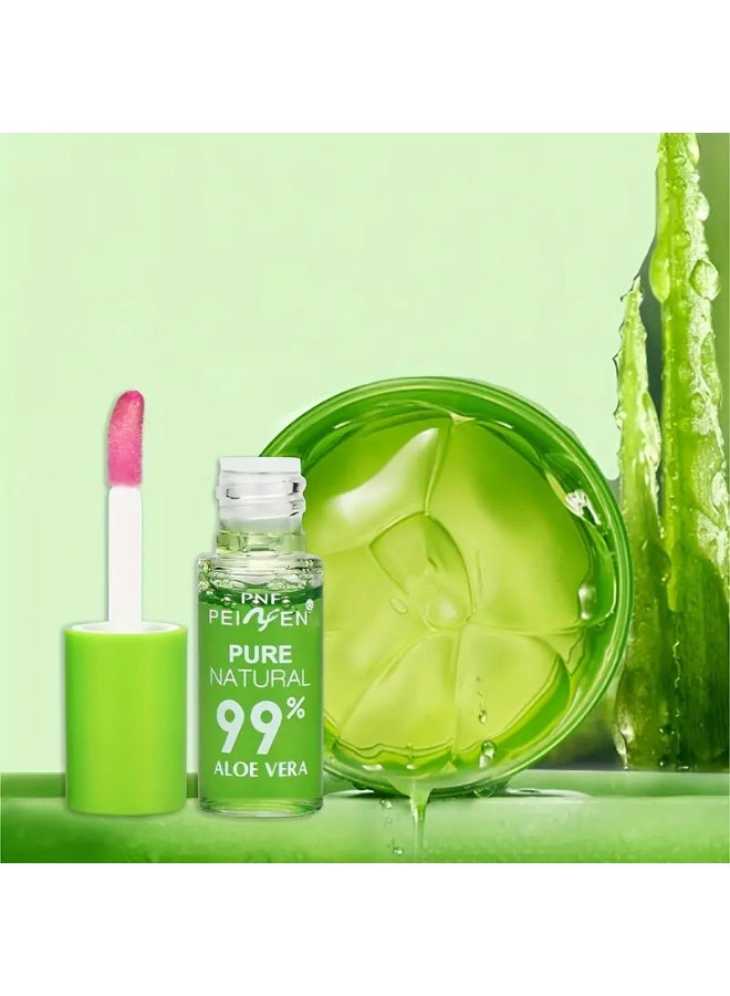 PEINFEN 10pcs Aloe Vera Color Changing Lipstick Set - Hydrating & Moisturizing, Sulfate-Free for All Skin Types - Image 4