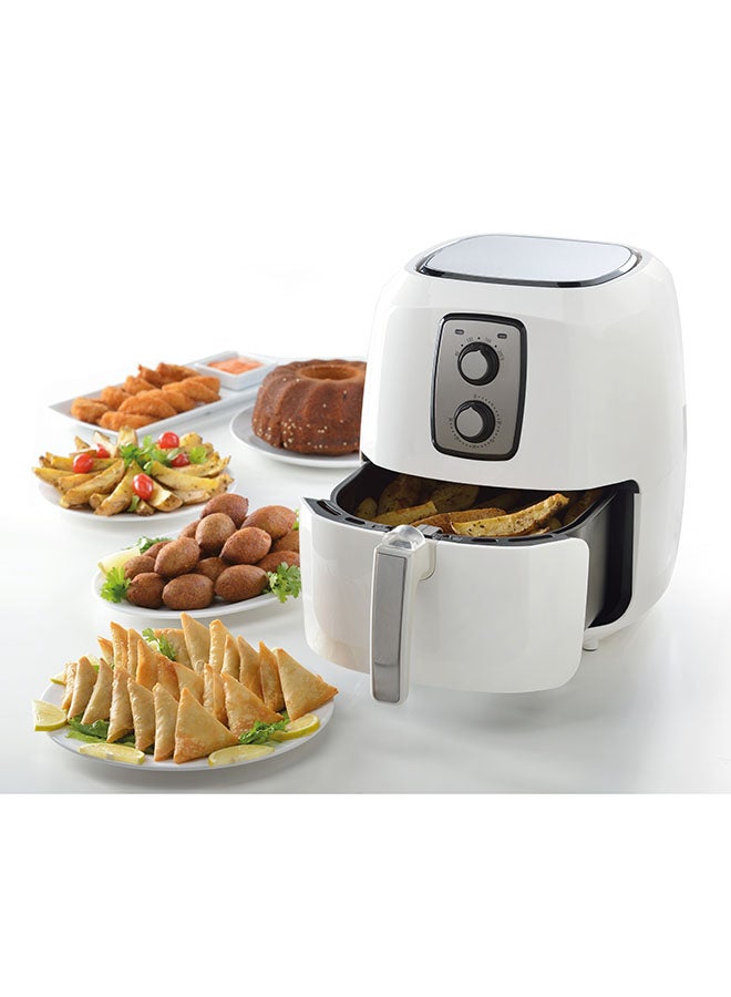 ALSAIF-ELEC Air Fryer With Timer 6 L 1800 W AL7201 White - Image 2