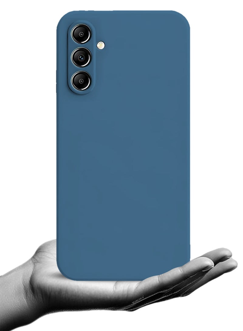 CATANES Liquid Silicone Case for Samsung Galaxy A56 Protective Phone Case with Soft Anti-Scratch Microfiber Lining Utra Slim Drop Protection Phone Cover - Blue - Image 4