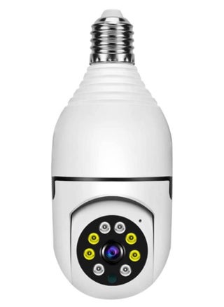1080P Wireless Tovnet Wifi Pan/Tilt Light Bulb Security Camera, 360 Degrees 3.0MP Cam Home Surveillance CCTV Panoramic IP Camera, with Night Vision - pzsku/ZFF77F1C02653CD8B16E7Z/45/_/1710647293/8a207c0b-822b-4a69-a4bb-6652f46332b8