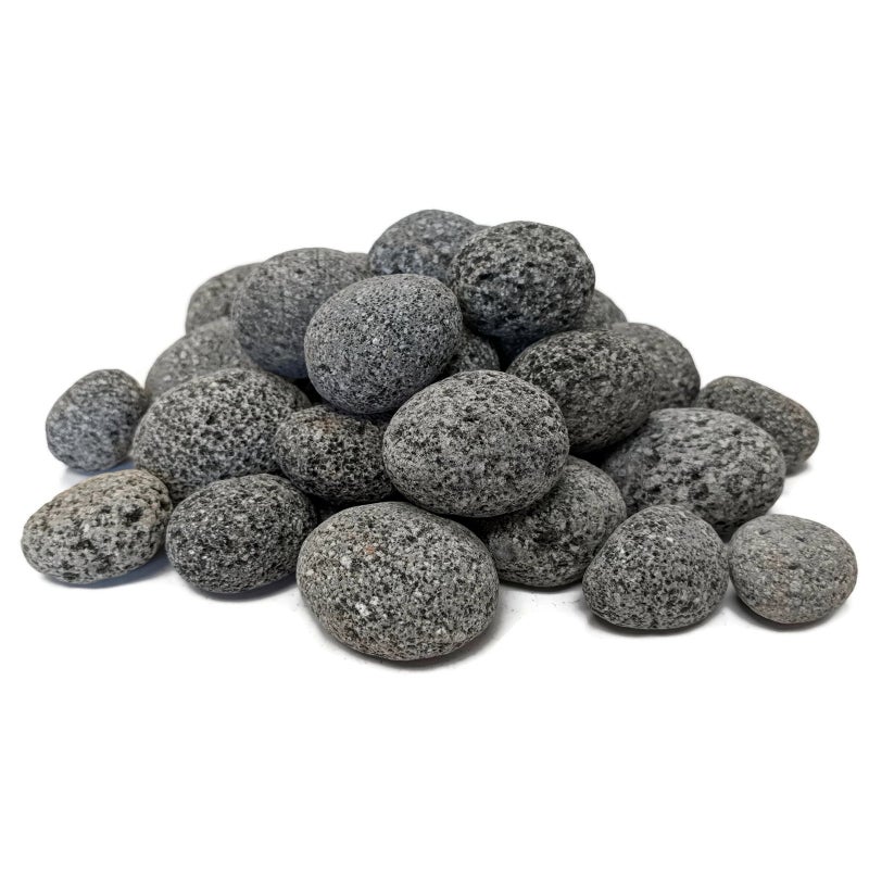 Midwest Hearth Lava Stones for Gas Fire Pit and Fireplace Small 12  1