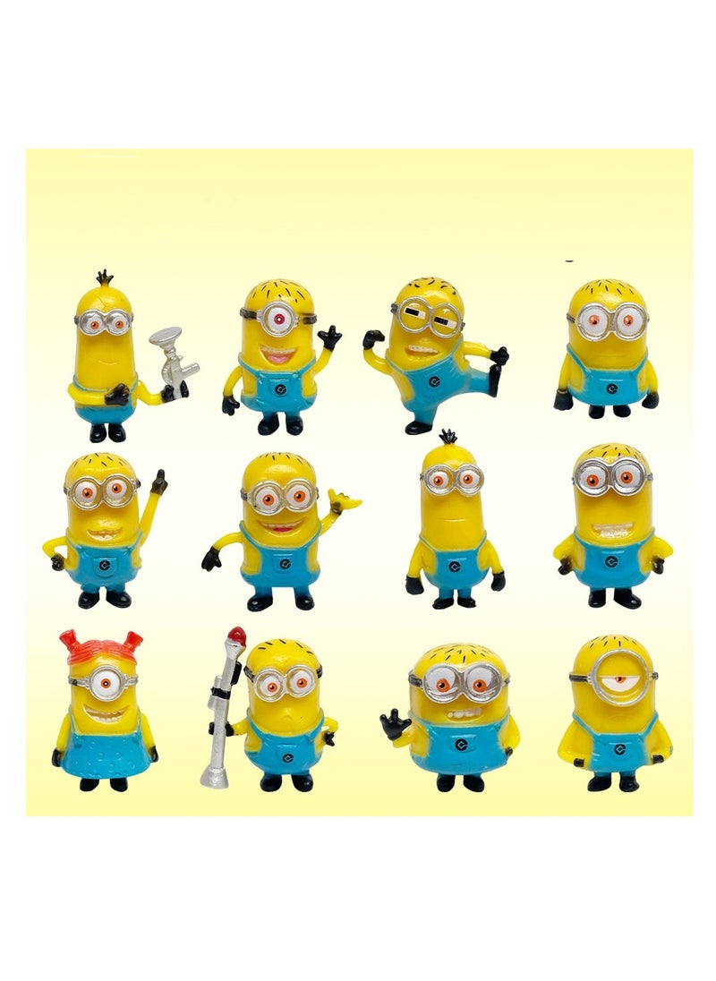 SISGL 12-Piece Despicable Me 2 Minion Action Figure Set  - Image 2