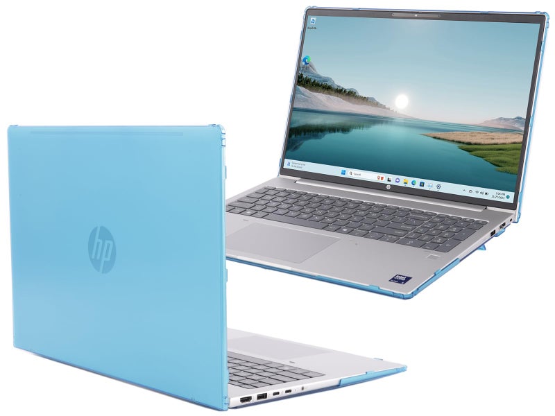 mCover Case Only Compatible for 2022ï½ž2025 16" HP ProBook 460 | 465 G11 & EliteBook 860 | 865 G9 G10 G11 Series Windows Notebook PC (Not for Other HP Models)- Aqua - Image 1