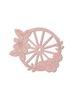 Sticker Hub Wooden Wheel Cutout 